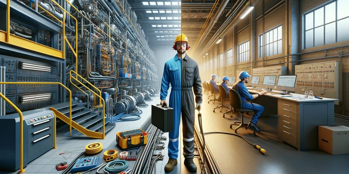 Industrial vs Commercial Electrician