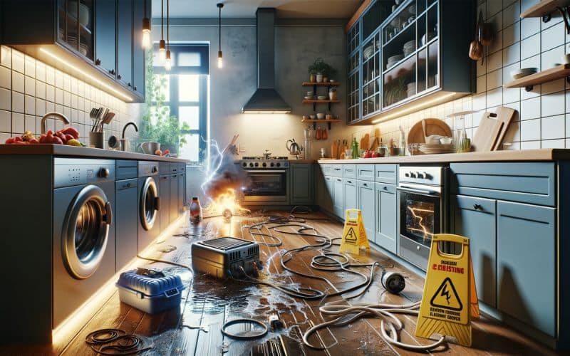 Causes of Electric Shock in the Kitchen