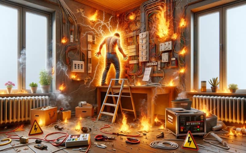 What are the Potential Hazards of DIY Electrical Work
